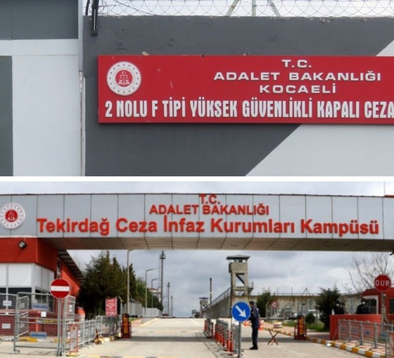 Tekirdağ ve Kocaeli cezaevlerinde ölüm tehdidi ve darp