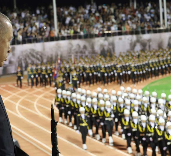 Erdoğan, subay ve astsubay öğrencilerini Nihal Atsız şiiriyle selamladı