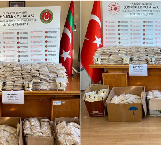 Taşucu ve Çeşme limanlarında 40 kilo kokain ve 1,7 milyon hapa el konuldu