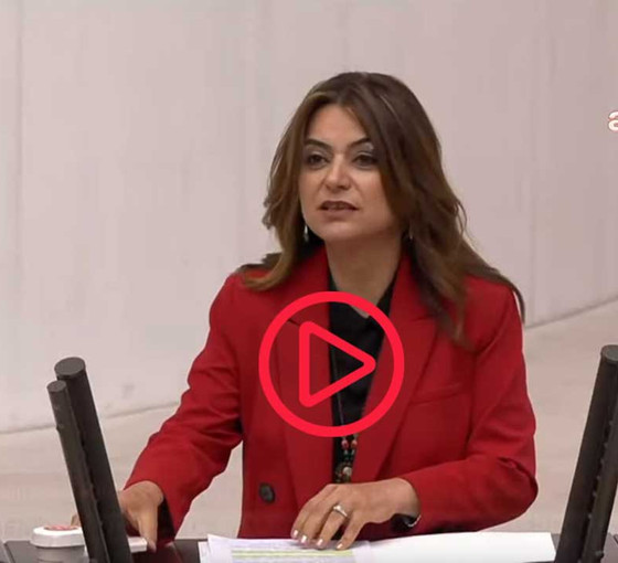 Saldırıya uğrayan DEM Partili vekil Koçyiğit Meclis kürsüsünde