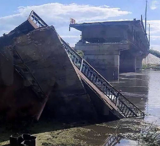 Rusya'nın Kursk bölgesinde kara operasyonu yürüten Ukrayna, kilit önemde bir köprüyü yıktı