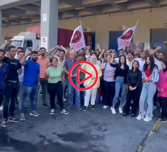 CarrefourSA deposundaki eylem altıncı gününde: 'Bizi mesajlarla tehdit ediyorlar'