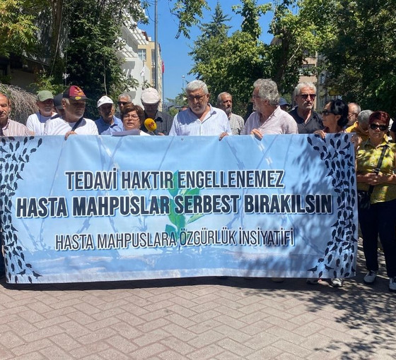 Ankara'da hasta mahpuslar için çağrı: Yüzde 96 engelli Mavi için 'acil tahliye' talebi