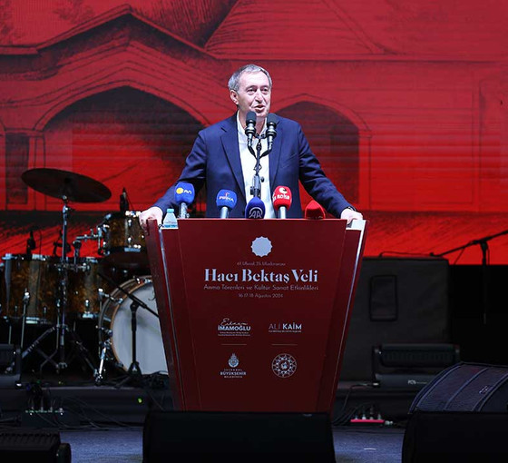 DEM Parti Eş Genel Başkanı Bakırhan Hacı Bektaş-ı Veli'de: Dergahı gerçek sahiplerine teslim edin