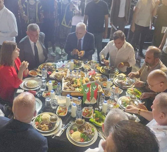 TFF Başkanı Diyarbakır’da Amedspor'un gala yemeğine katıldı: Kürtçe müzik dinletisi