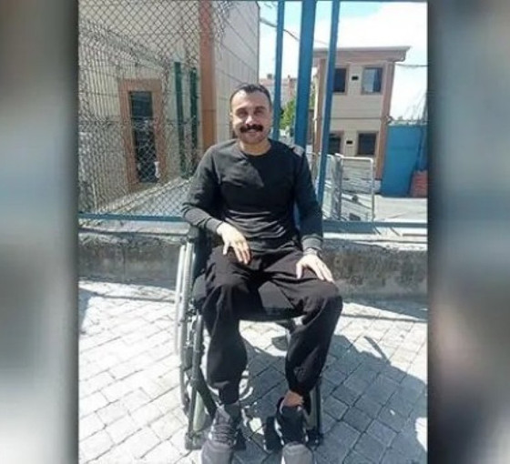 Yüzde 98 engelli mahpus Serdal Yıldırım tahliye oldu