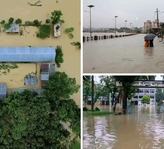 Bangladeş'te sel felaketi: 1,5 milyondan fazla kişi mahsur kaldı
