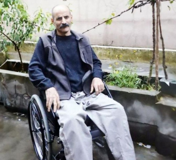 Hasta mahpus Abdulkadir Kuday hastaneye kaldırıldı