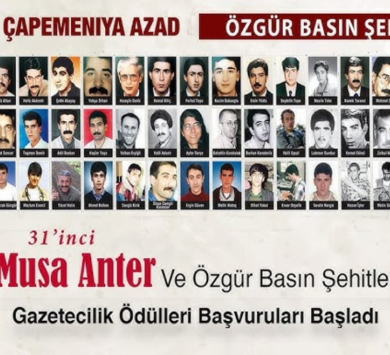 Musa Anter Gazetecilik Ödülleri için başvurular devam ediyor: 'Cezaevlerinden de başvurular var'
