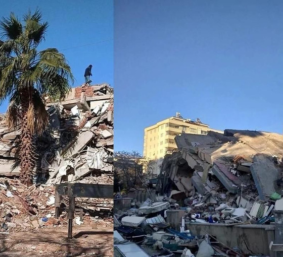 Depremde yıkılan Palmiye Sitesi'nin müteahhidi İzmir'de yakalandı
