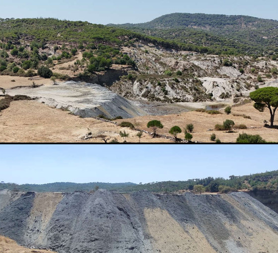 Latmos'ta linyit ocağı arkeolojik SİT alanına zarar verdi