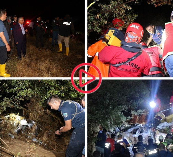Kayseri’nin Bünyan ilçesinde sel ve heyelan: Bir kişi kayıp