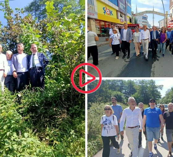CHP'li Adıgüzel fındık üreticileri için yürüyor: 'İstilaya ve işgale son'