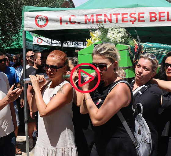 Muğla'da öldürülen Senem Kıvrık'ın tabutunu kadınlar taşıdı