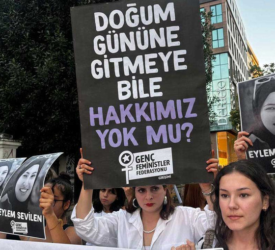Babasının öldürdüğü Eylem Sevilen için protesto: Doğum gününe de gideceğiz. Eşit ve özgür yaşayacağız