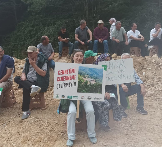 Giresun'da maden protestosu: Fatsa'dan Şırnak'a kadar talan aynı aklın ürünü