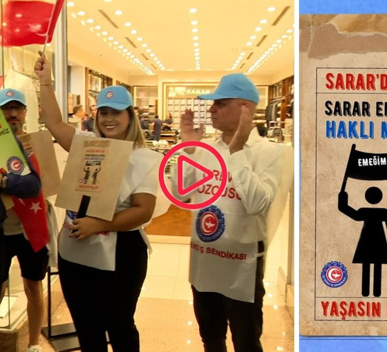 Sarar'da grev başladı: 'İşçiler hakkını alana kadar grev büyüyerek devam edecek'