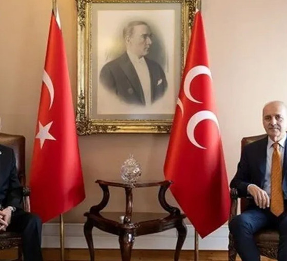 Kurtulmuş ile Bahçeli arasında sürpriz görüşme