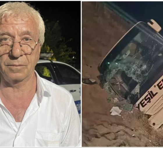 Sivas'ta şarampole devrilen otobüsün şoförü: Kasten yaptım, yoksa hepimiz ölmüştük