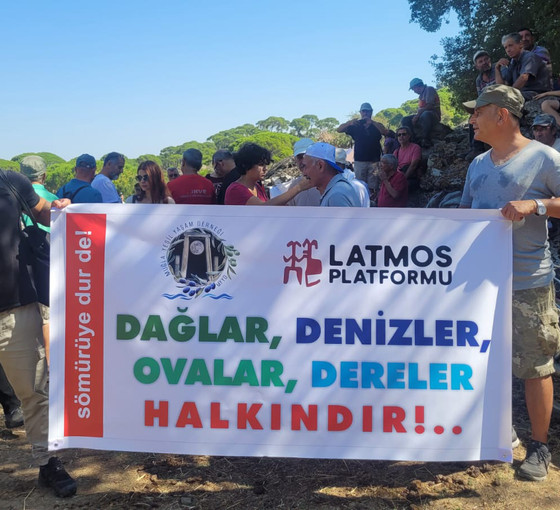 Latmos’ta bilirkişi keşfi: Taş ocağı projesine karşı mücadele sürüyor