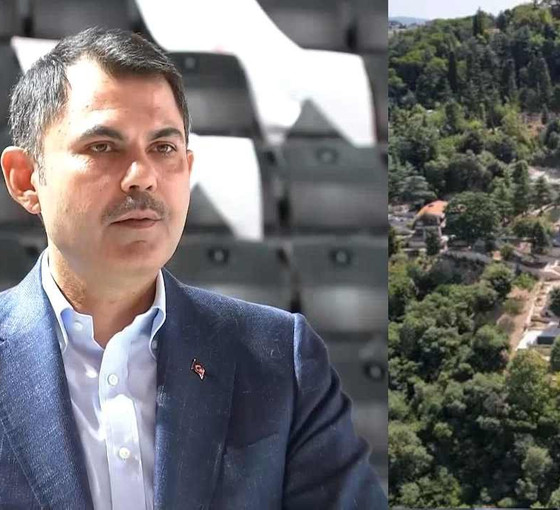 Murat Kurum yapı izni geçmişte verilen villa için İBB'yi suçladı