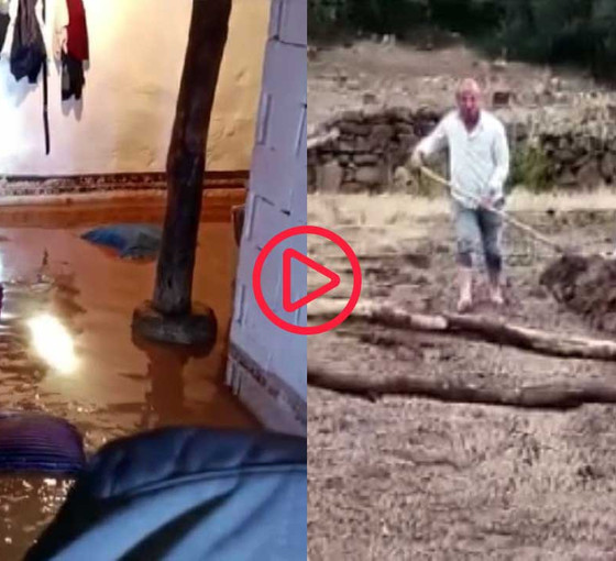 Bitlis'te sel: 15 ev zarar gördü