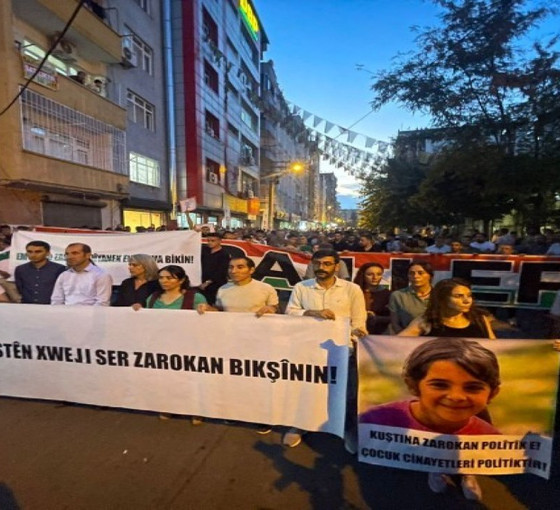 Narin Güran'ın katledilmesi Diyarbakır'da protesto edilldi