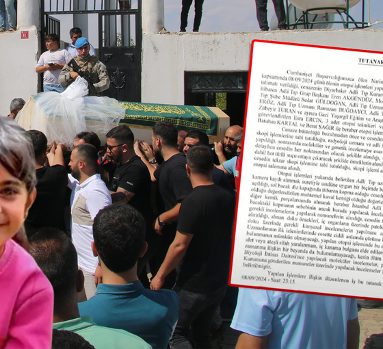 Narin Güran soruşturmasında savcı tutanağı ortaya çıktı