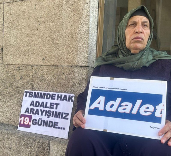 Emine Şenyaşar 19 gündür Meclis’te ‘adalet’ arıyor