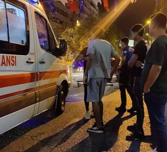 Şişli'de ana caddede bıçaklı kavga: Mısırlı genç ağır yaralandı