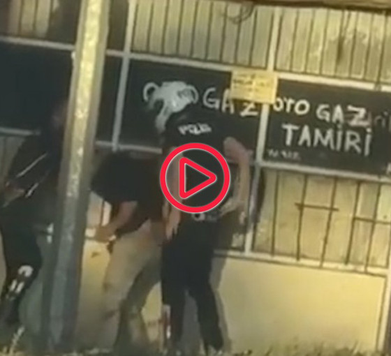 Viranşehir'de polis şiddeti kamerada: Defalarca yumrukladıktan sonra gözaltına aldılar