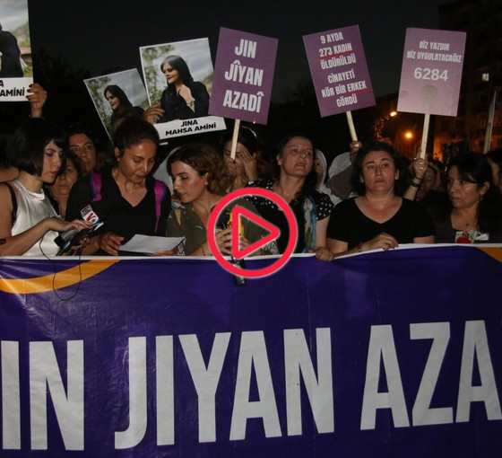 Diyarbakır'da Jina Amini için yürüyüş: 'Kadınlar kazanacak, özgürlük kazanacak'