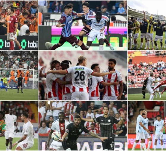Süper Lig'de beşinci haftanın özeti ve altıncı haftanın fikstürü