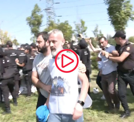 Fernas maden işçilerine polis saldırısı: Gözaltılar var