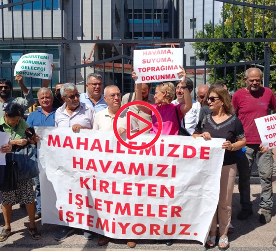 Mersin'de fabrikaların yarattığı kirliliğe suç duyurusu
