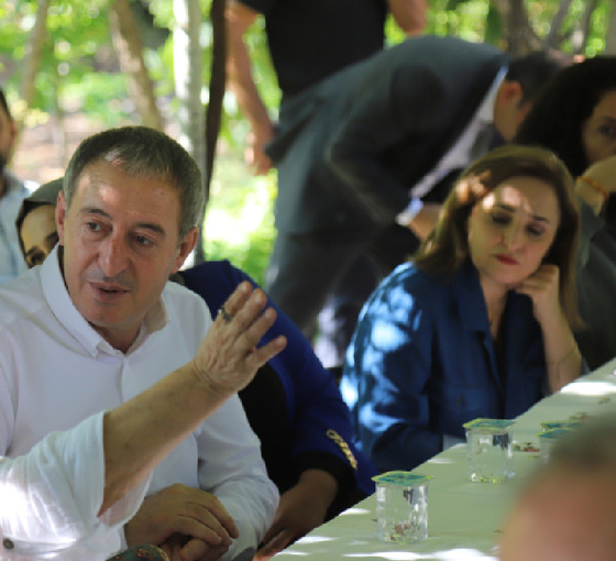 Bakırhan taziye ve mezarlık ziyaretinde bulundu: Apê Musa çok şey öğretti