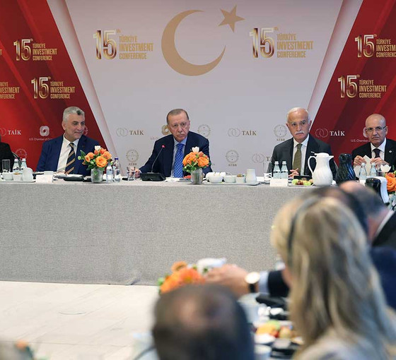 Erdoğan ABD'li iş insanlarına olumlu ekonomi tablosu çizdi
