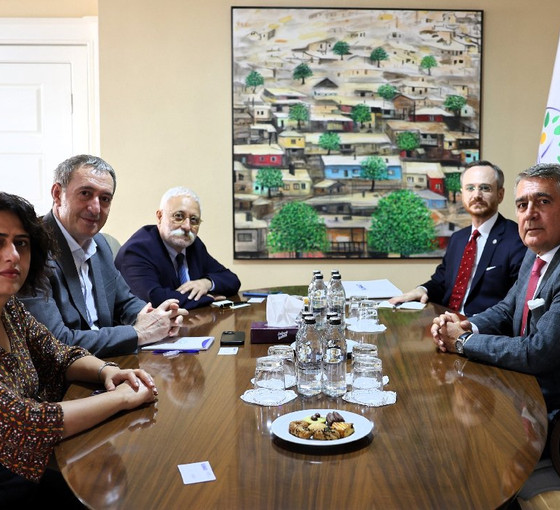 TÜSİAD heyeti, DEM Parti'yi ziyaret etti
