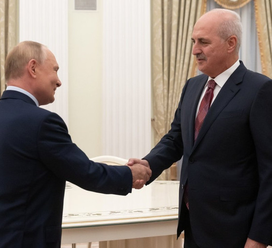 Numan Kurtulmuş ile Putin görüştü: 'Benzer görüşlerde olduğumuzu teyit etmekten memnuniyet duyduk'