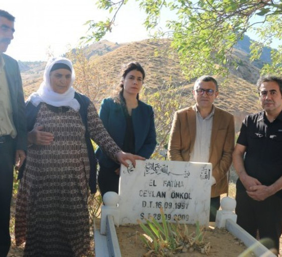 Ceylan Önkol katledilişinin 15’inci yılında mezarı başında anıldı