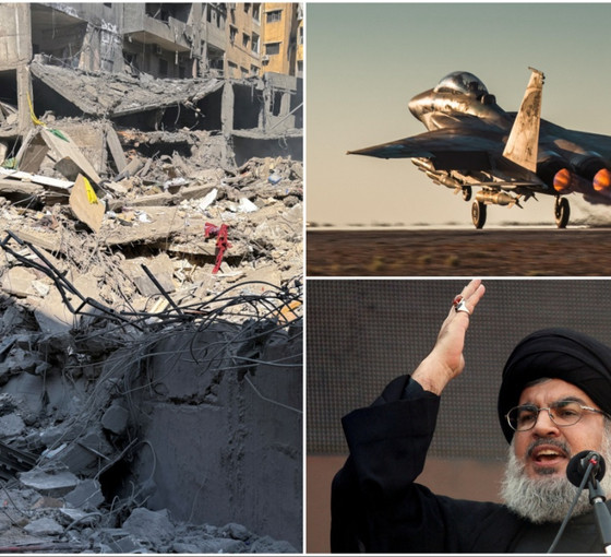 Reuters, İsrail'in Nasrallah'ı öldürdüğü noktadaki yıkımı görüntüledi