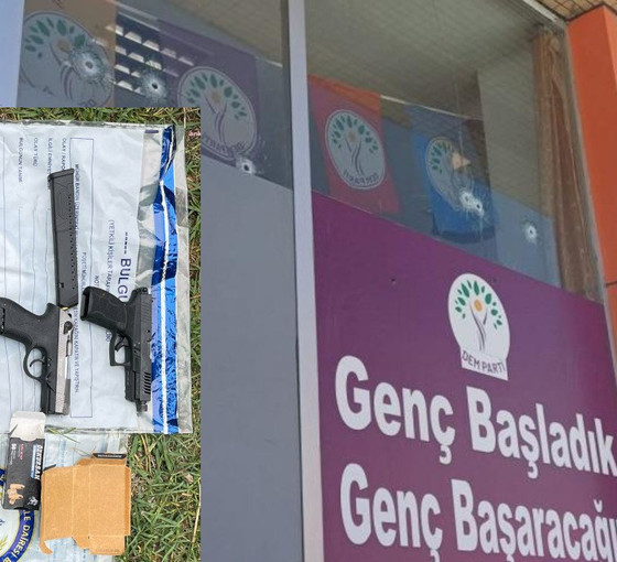 DEM Parti binasına silahlı saldırıyla ilgili iki kişi gözaltına alındı, bir kişi aranıyor