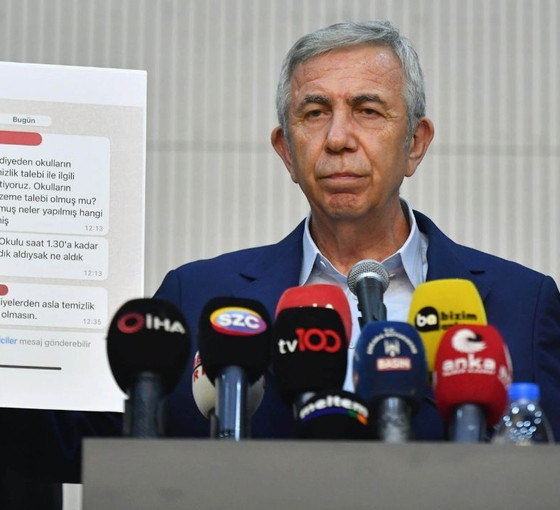 Mansur Yavaş: Okul müdürlerine 'Belediyeden hiçbir şey istemeyin' mesajı gönderildi