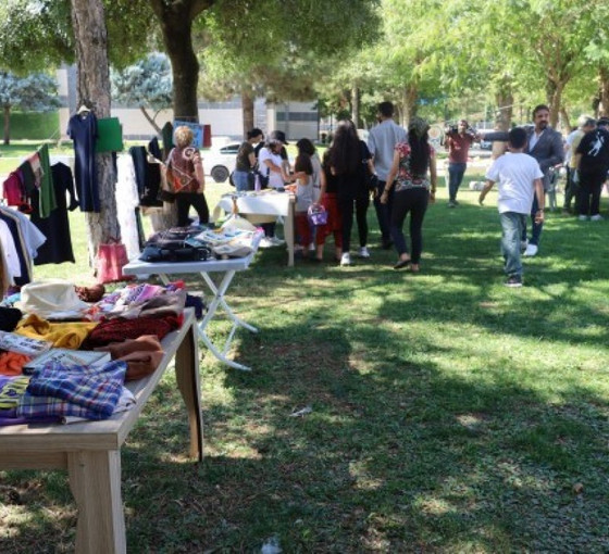 Bu pazarda para geçmiyor: Tüketime karşı dayanışma esas alınıyor