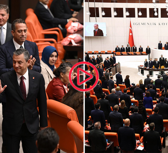 Özgür Özel, Meclis açılışında neden ayağa kalktıklarını açıkladı: 'CHP'li Cumhurbaşkanı'na yapılmaması için adım attık'
