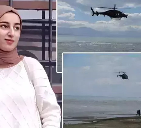 Rojin Kabaiş’ten dokuz gündür haber yok: Aramalar Van Gölü'nde yoğunlaştı