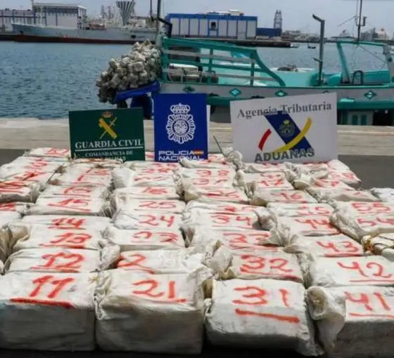İspanyol polisi, Türkiye'den giden gemide 4 ton kokain ele geçirdi
