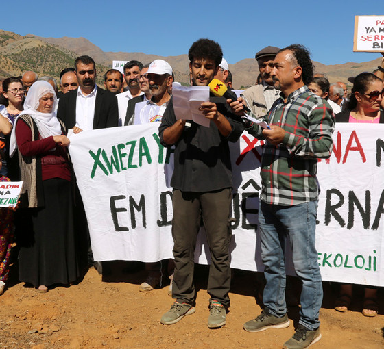 Kasor Havzası’ndaki madene tepki: '25 bin kişinin içme suyu yok olacak'