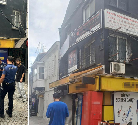 Korku evinin reklam amaçlı astığı plastik mankenler 'Edirnekapı sur cinayetini çağrıştırdığı' gerekçesiyle toplatıldı