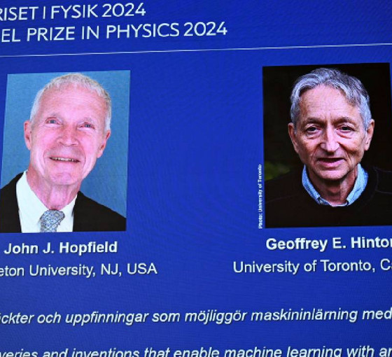 2024 Nobel Fizik Ödülü, yapay sinir ağlarına dayalı makine öğrenimi çalışmalarından dolayı Hopfield ve Hinton'a verildi